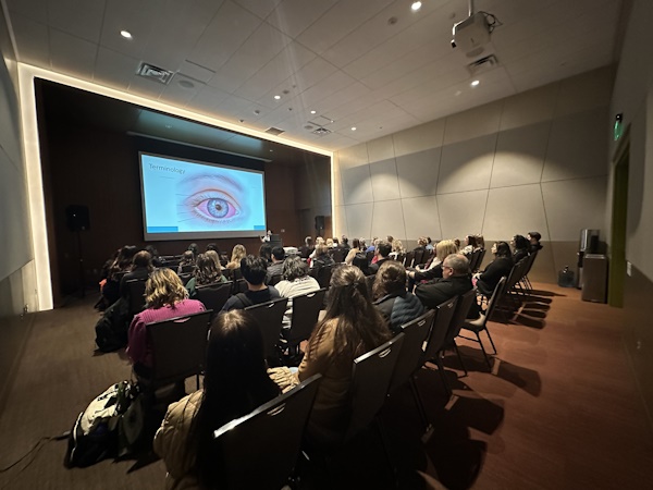 A photo of the lecture hall at WAEPS ophthalmic Medical Personnel Program