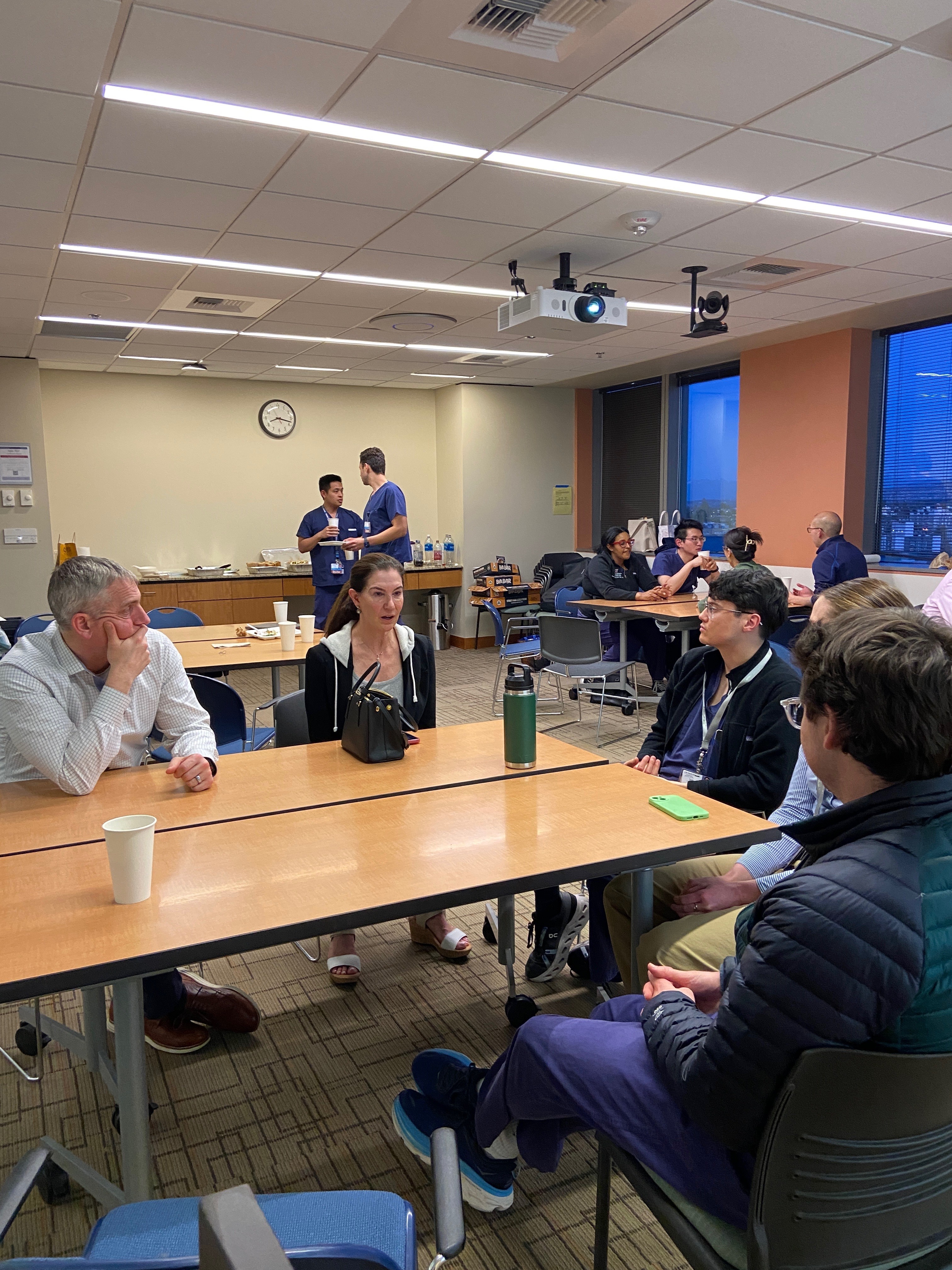 Attendees at Career Advice Panel