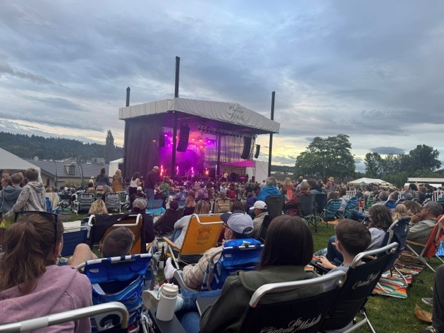 Enjoying the Fitz & Tantrums Concert